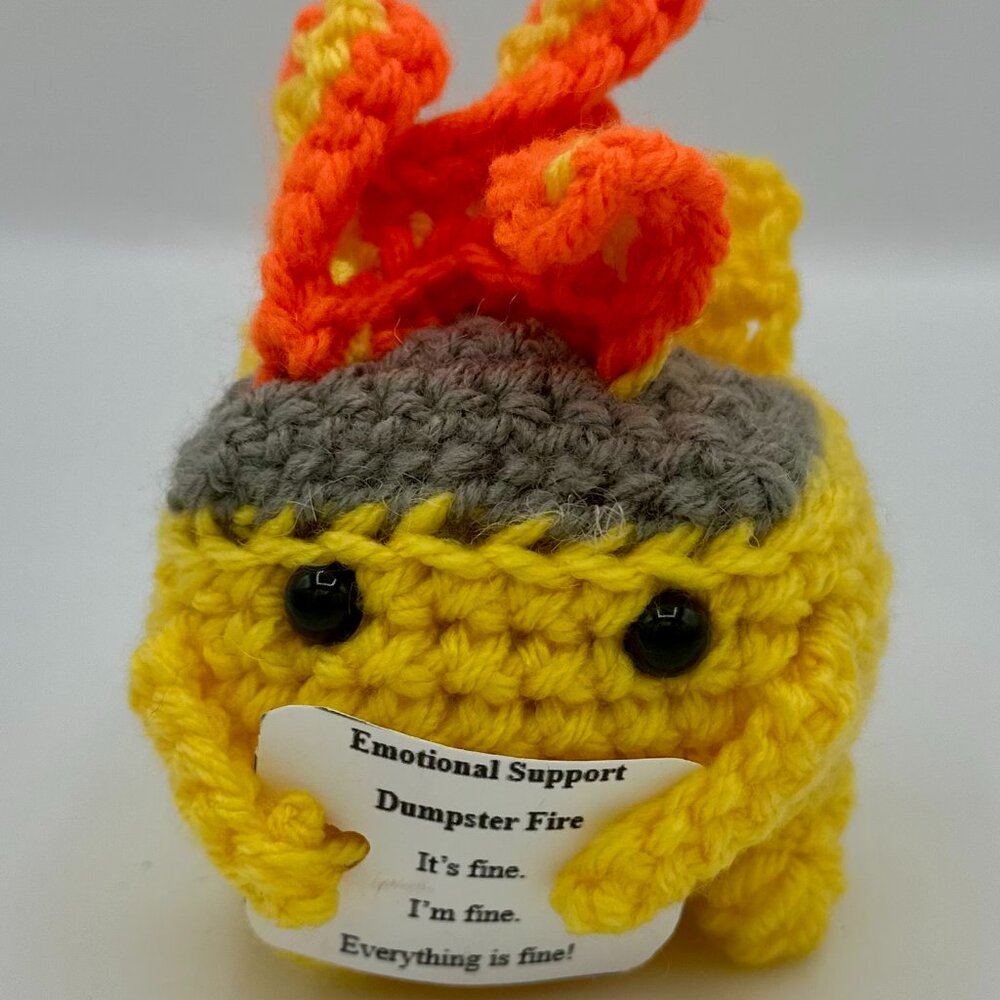 Emotional Support Dumpster Fire